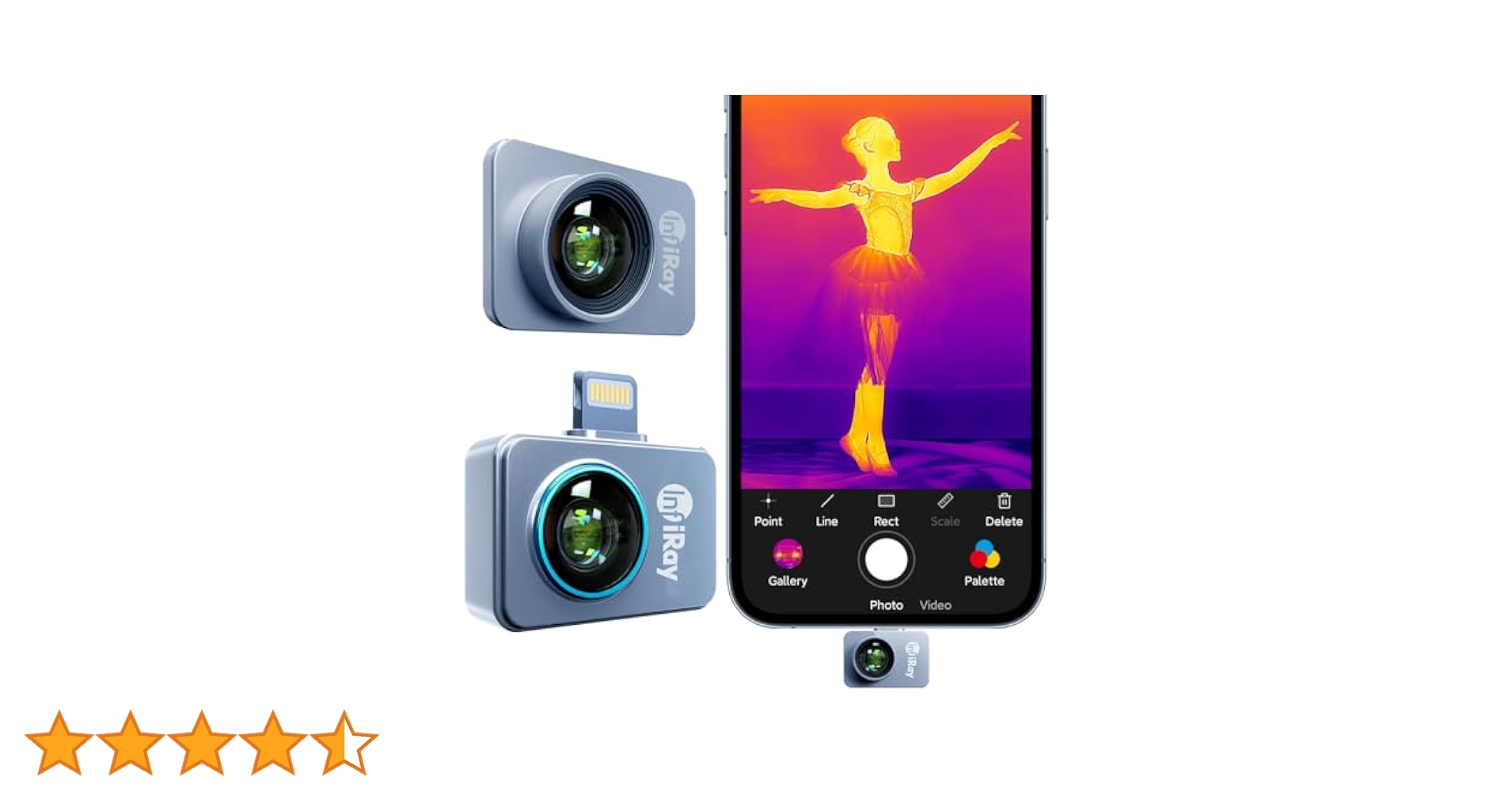 サーマルカメラ Infiray P2 Pro InfiRay P2 Pro+ マクロサーマルカメラ iOSおよびAndroid